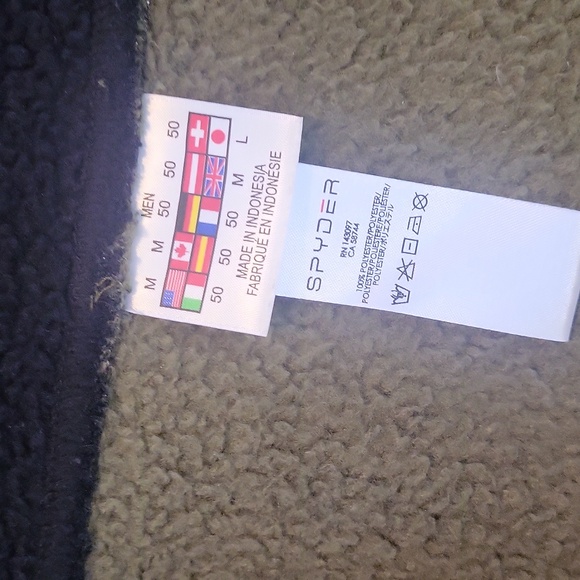 Olive and Black Full-Zip Jacket - Picture 8 of 8